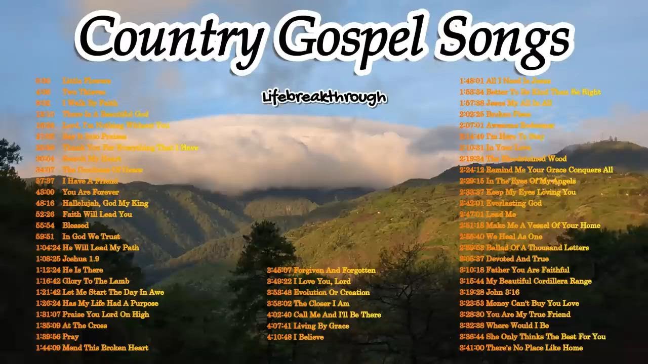 Country Gospel Songs