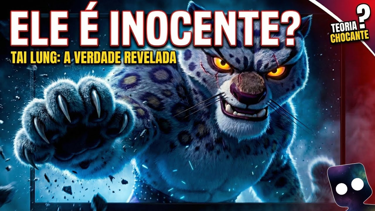 TAI LUNG É INOCENTE? A Verdade Sobre o Vilão de Kung Fu Panda