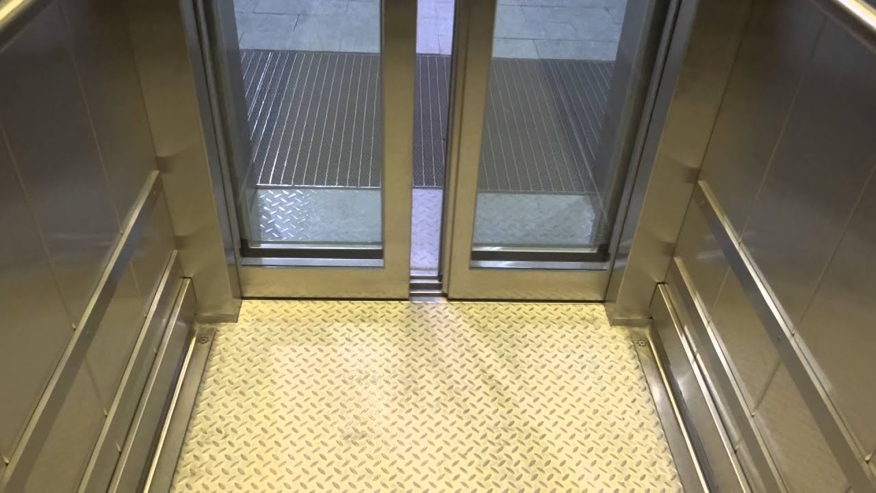 Brand-New 2014 KONE Monospace MRL T. Elevators/Lifts@Kivistö Commuter train station, Vantaa, Finland