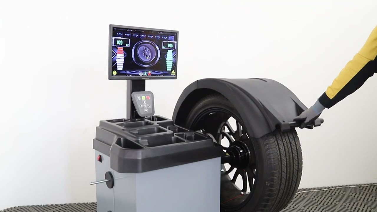 AA4C full automatic wheel balancer with automatic electromagnetic brake AA-WB936A 10