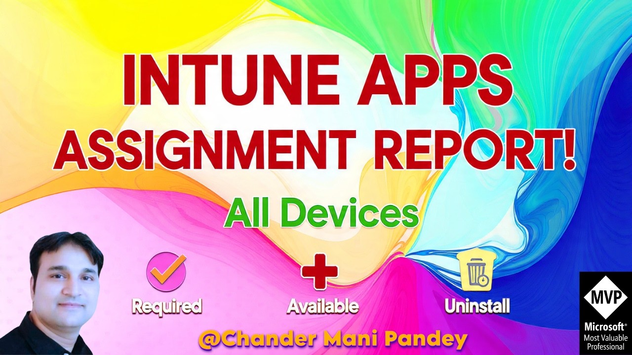 Intune - Get All Assigned Apps on All Devices