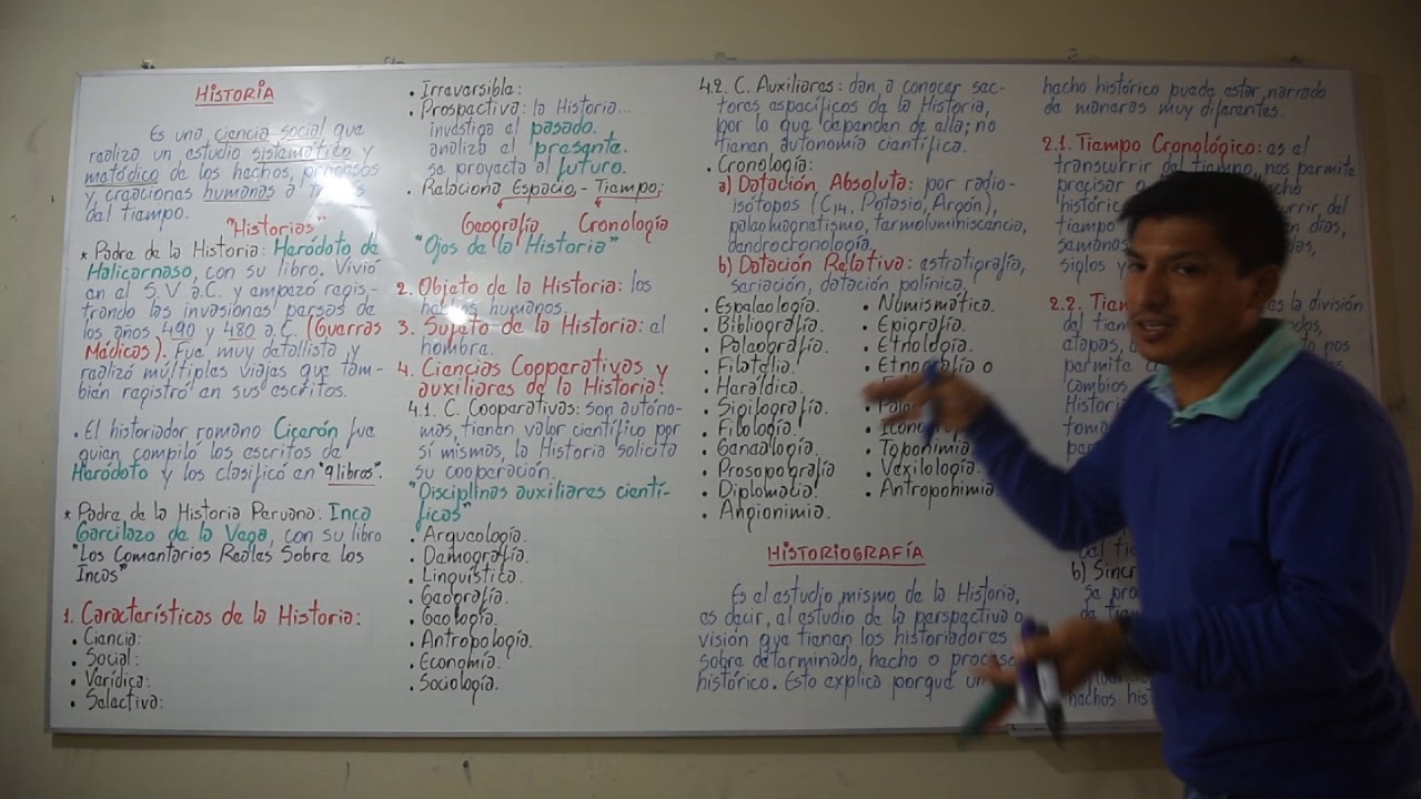 Conceptos Básicos de Historia e Historiografía (parte 1)