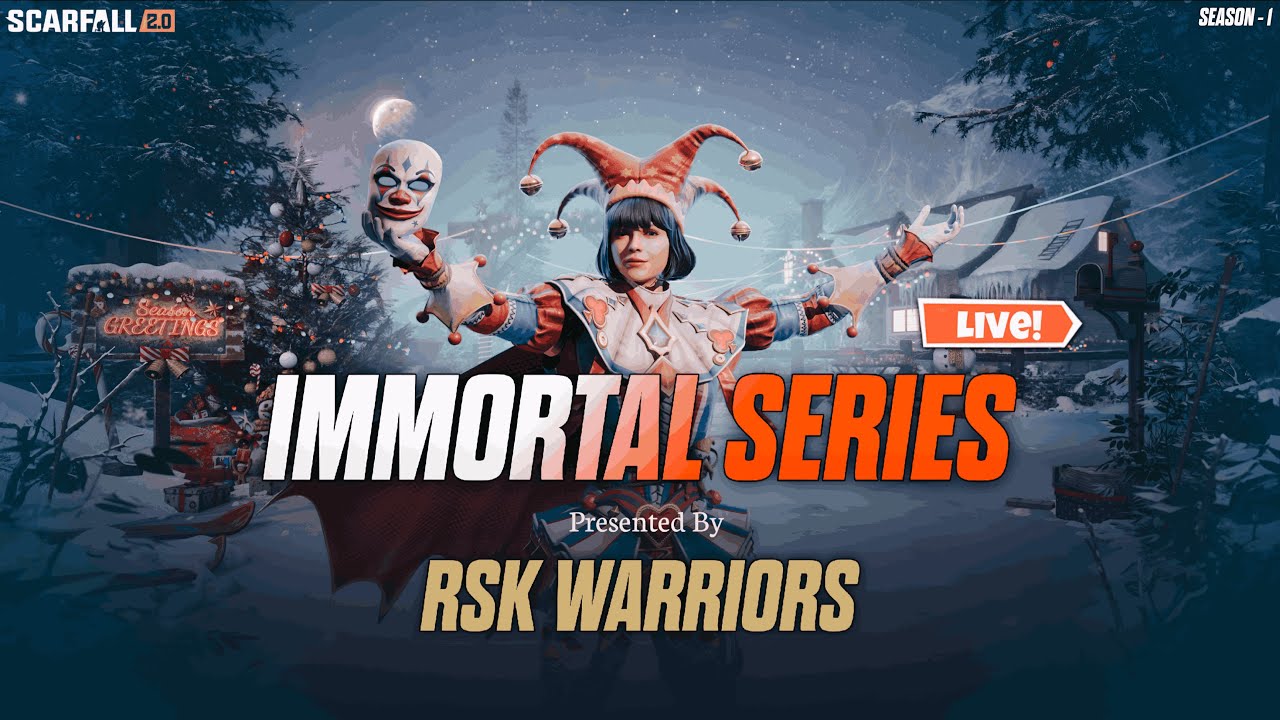 Immortal Series Tournament Season 1 Group B | Presented By RSK Warriors | RSK_Akaza YT Live Stream