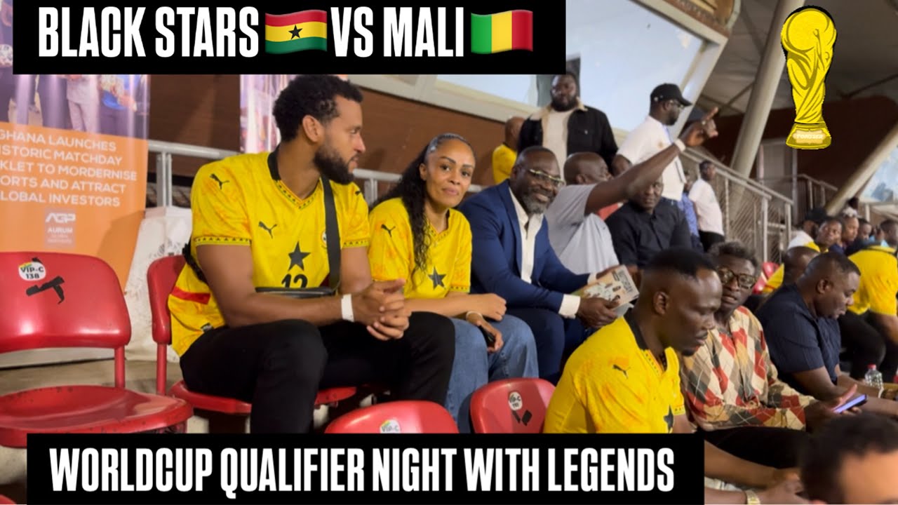 🇬🇭 Black Stars vs Mali | World Cup Qualifier Night with Ghanaian Legends