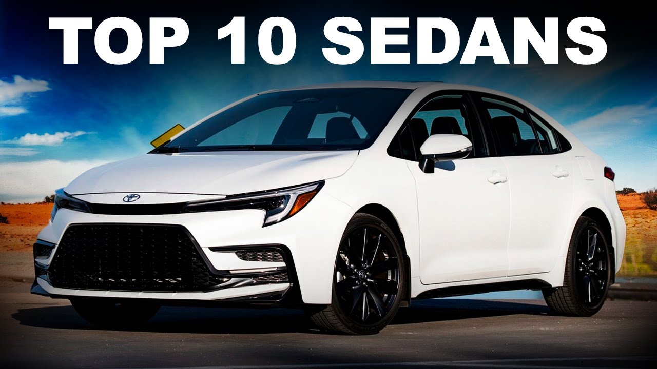 [NEW RELEASE] 2024 Top 10 Sedans to go after!