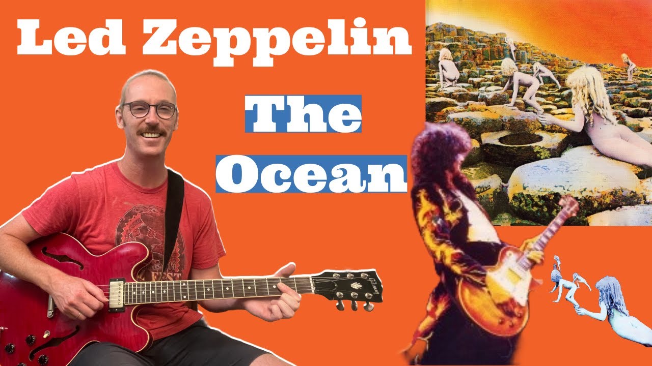Led Zeppelin - The Ocean - Guitar Lesson + Breakdown