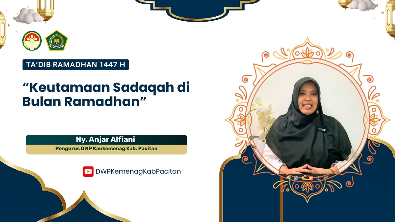 Ta'dib Ramadhan 1447 H | Keutamaan Sadaqah di Bulan Ramadhan