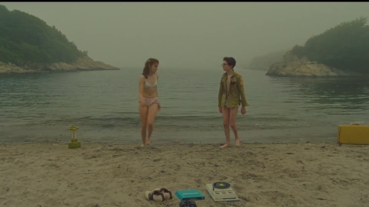 Moonrise Kingdom (beach scene) #moonrisekingdom