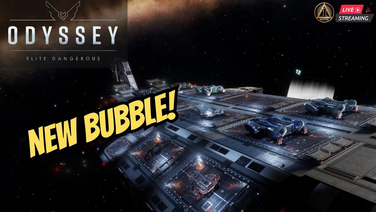 Colonizing a New Bubble with YOU in Elite Dangerous! | LIVE