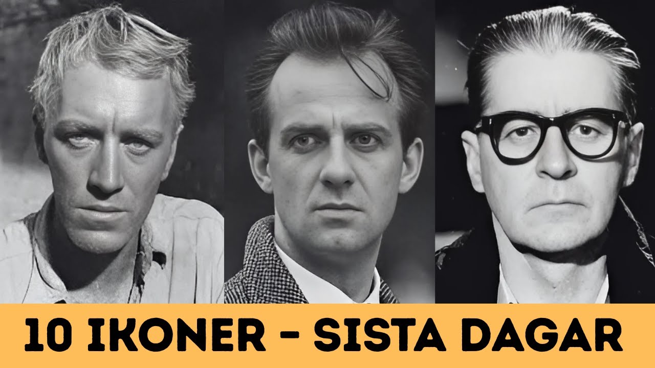 10 svenska filmstjärnor från förr – deras sista dagar