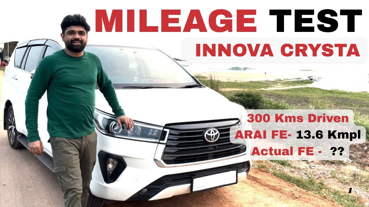 Toyota Innova Crysta Diesel : Mileage Test