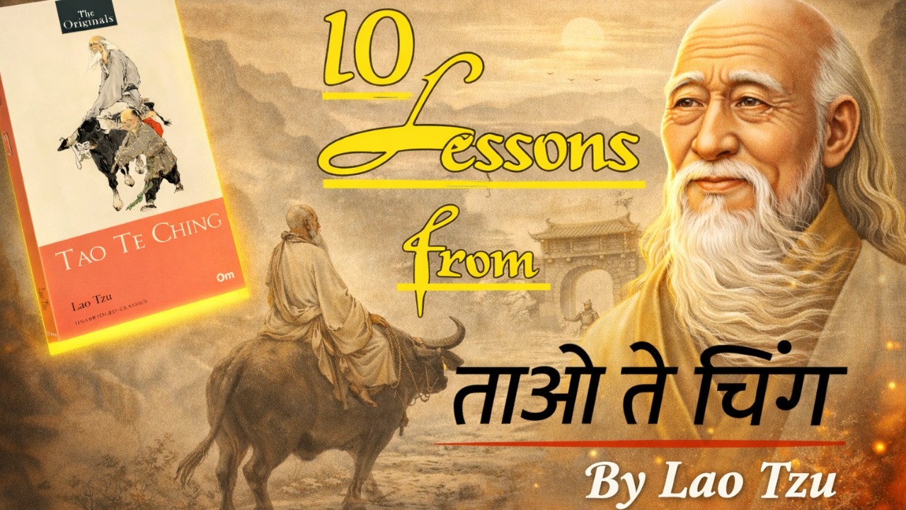 2500 साल पुरानी किताब का रहस्य | Tao Te Ching by Lao Tzu | 10 Life Lessons