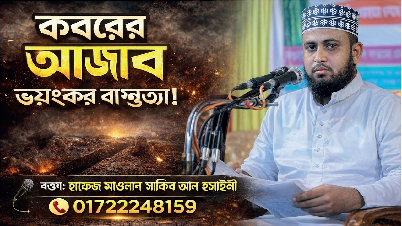 কবরের আজাব | হাফেজ মাওলানা সাকিব আল হুসাইনী | 01722248159