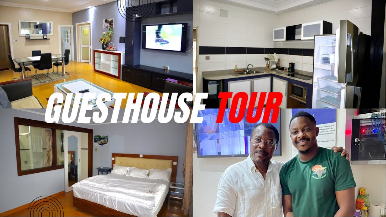 Amazing guest house in Douala built by a pilot. Where to stay in Douala Cameroon.
