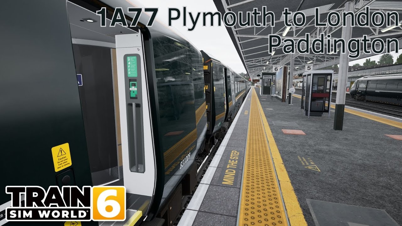 1A77 Plymouth to London Paddington - Riviera Line - Guard - Train Sim World 6