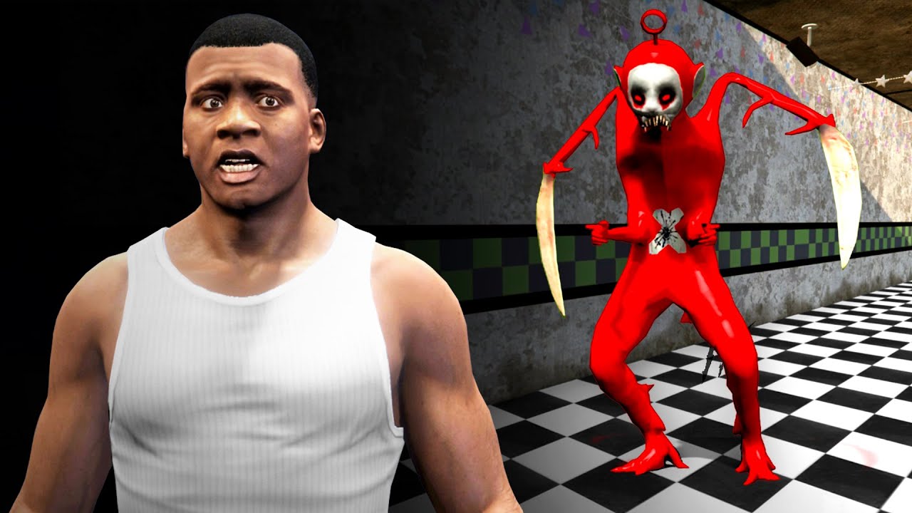 TELETUBBIES.EXE Monster jagen mich in GTA 5!!