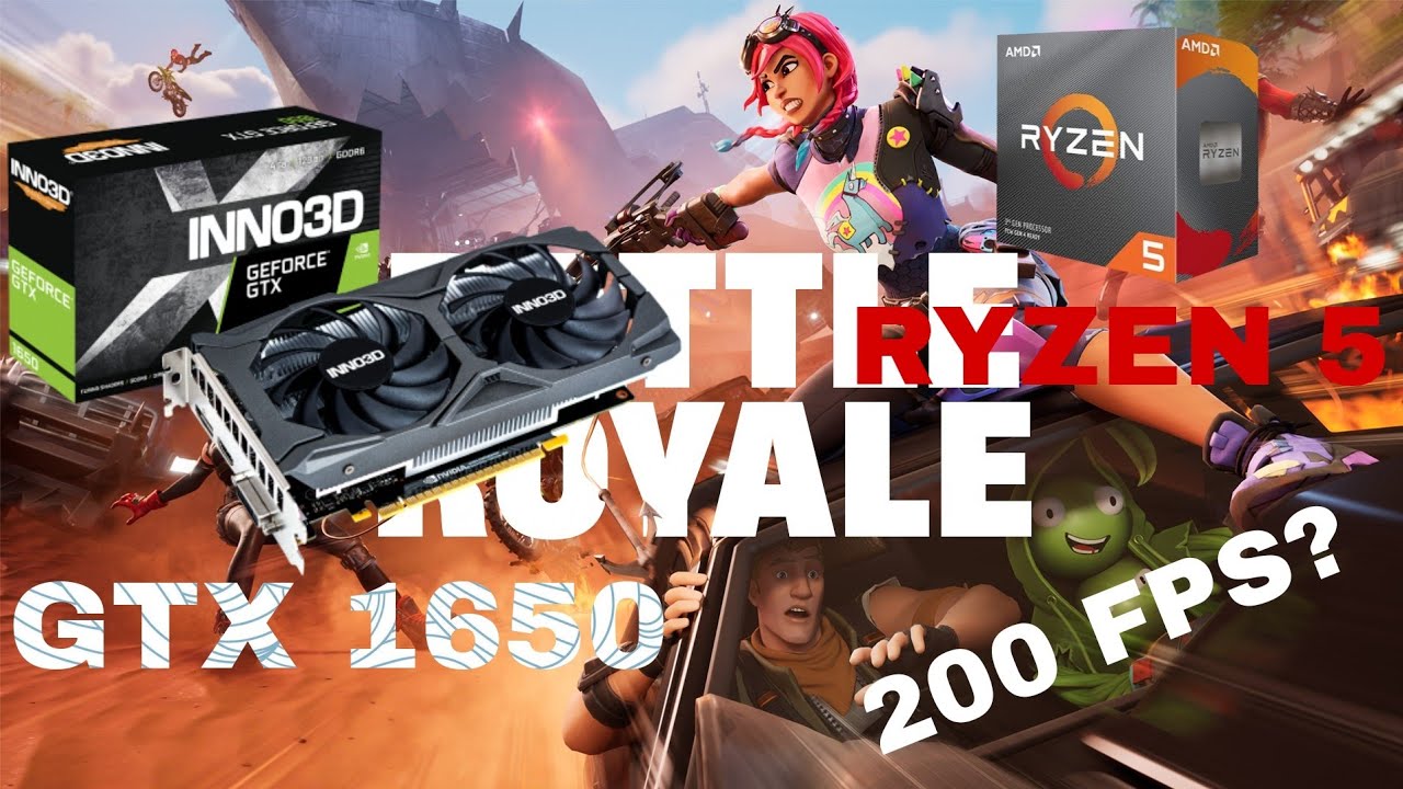 GTX 1650 + RYZEN 5 4500 | FORTNITE RELOAD