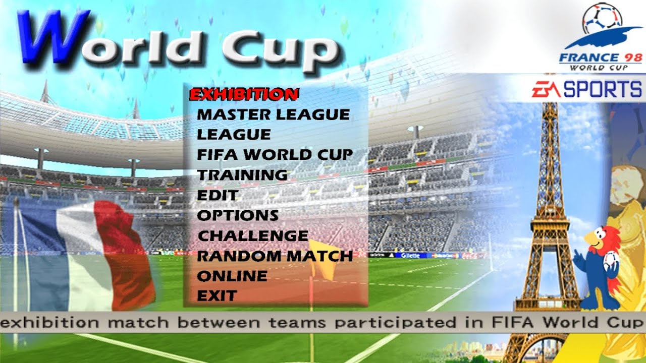 PES 6 PC - FIFA World Cup France 1998
