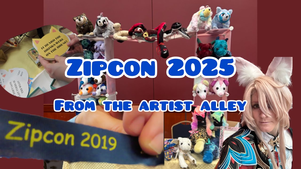 Zipcon 2025 || From the Artist Alley || Fake Tuna!