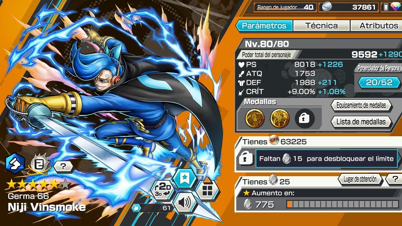 Blue runner niji gameplay one piece bounty rush