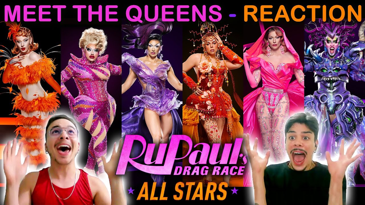All Stars 10 - Meet The Queens - BRAZIL REACTION