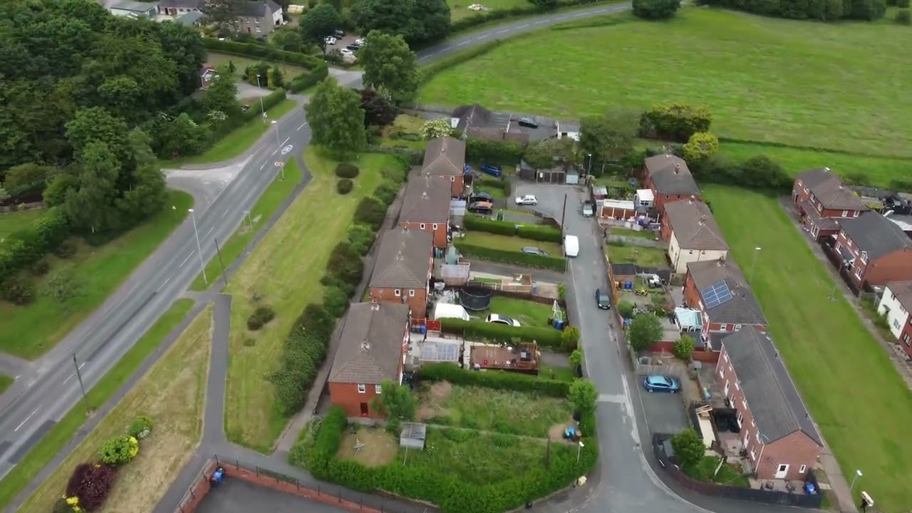 Stoke on High, drone view - Weston Coyney