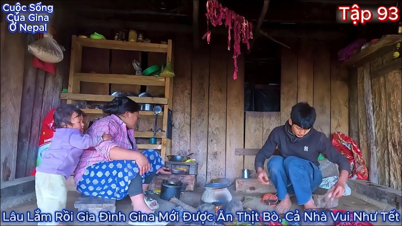 GINA Tập 93 - Lâu Lắm Rồi Gia Đình Gina Mới Được Ăn Thịt Bò, Cả Nhà Vui Như Tết