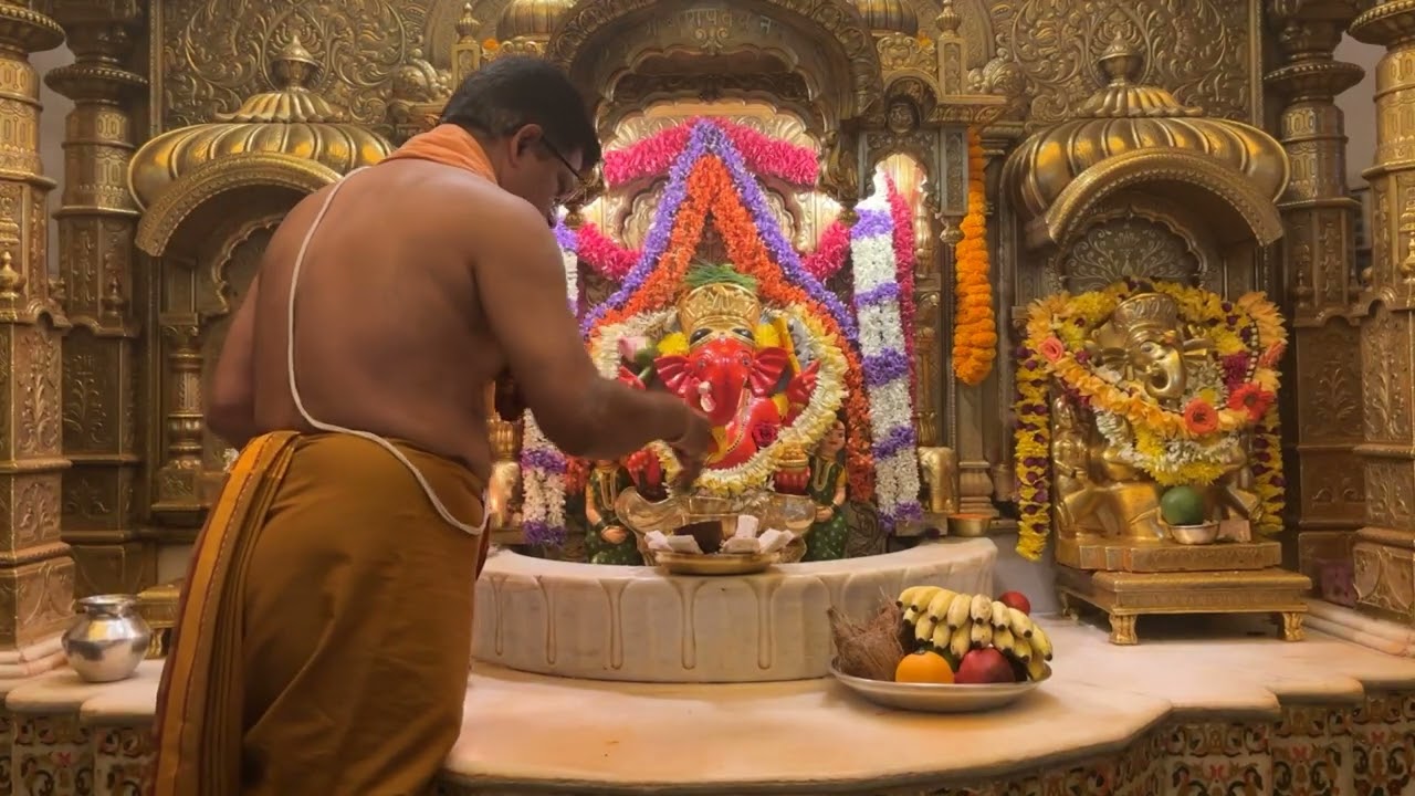 सायंकाळची धूप आरती 🙏Ganapati Bappa Moraya 🌺 Mangalmurti Moraya  🙏Evening Dhup Aarti 🙏15/03/2026