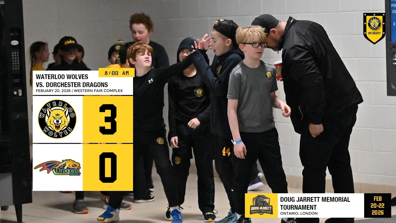 U11 Select tournament game vs Dorchester Dragons - 1st period