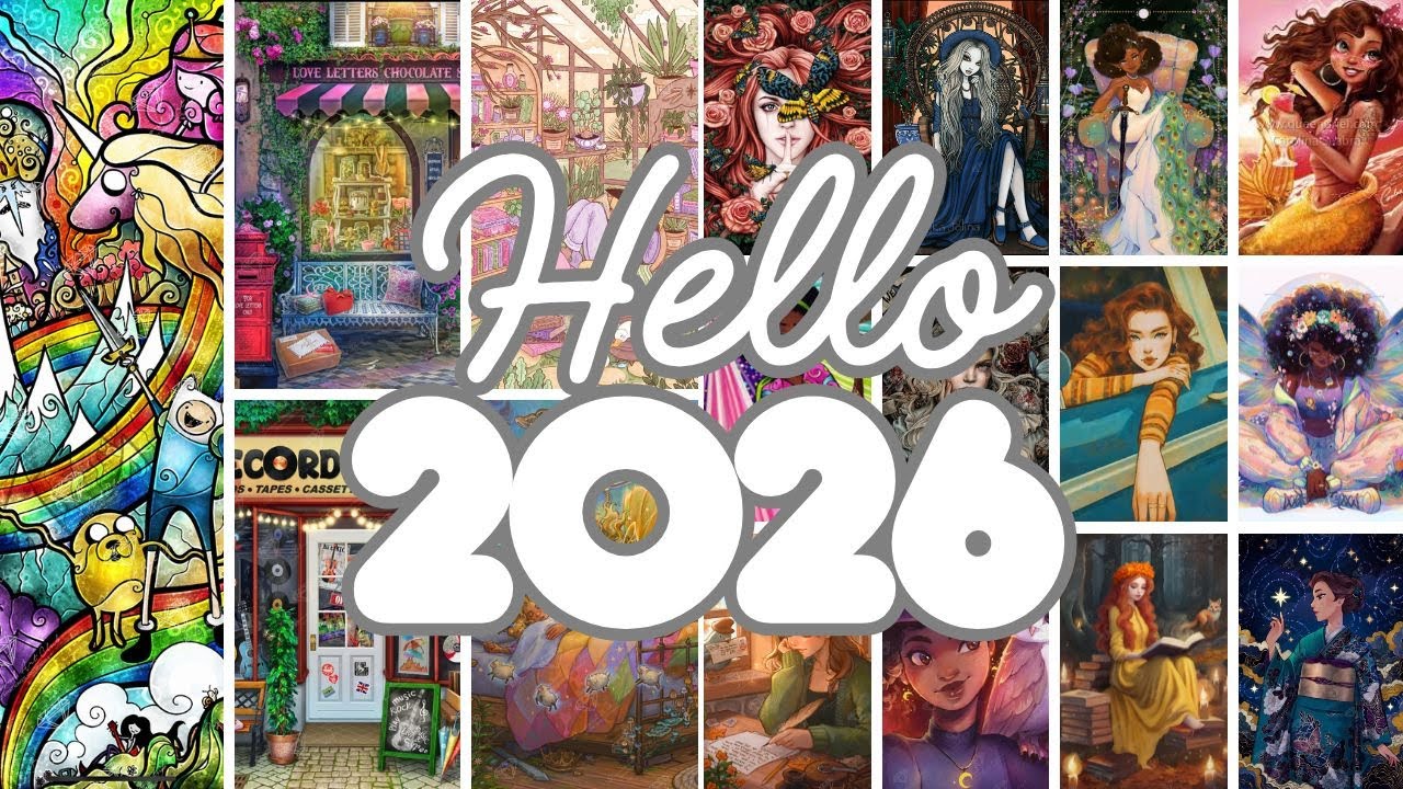 My 2026 Diamond Painting Plan...I Think lol