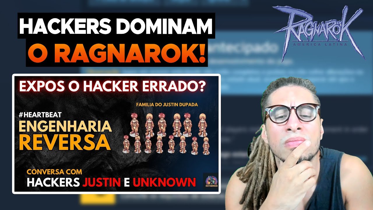 ZEUS REACT: CONVERSEI COM OS HACKERS JUSTIN E UNKNOWN DO RAGNAROK LATAN!