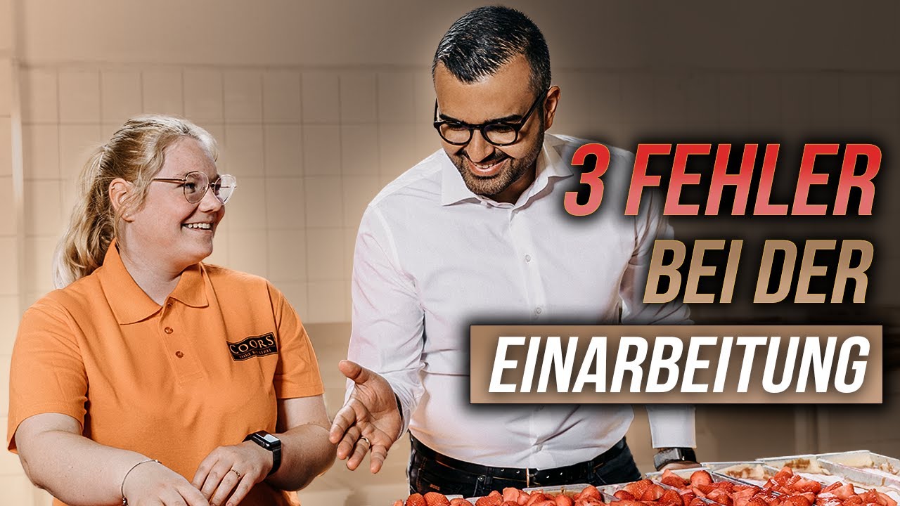 3 Fehler bei der Einarbeitung
