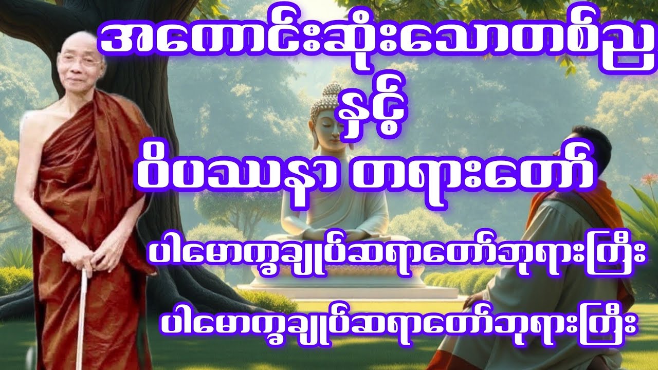 အကောင်းဆုံးသောတစ်ညနှင့်ဝိပဿနာ တရားတော်