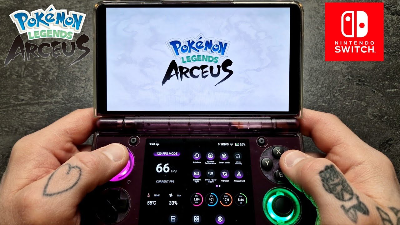 Pokémon Legends: Arceus - Ayn Thor Gameplay 