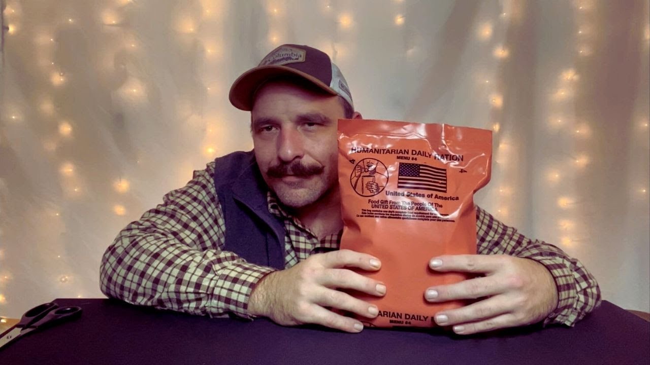 ASMR-Humanitarian Aide..24 HR Ration (Hurricane Ian Relief)