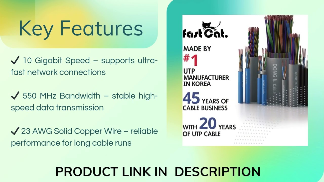 Cat6 Ethernet Cable 1000ft Review – 10 Gigabit High-Speed LAN Cable