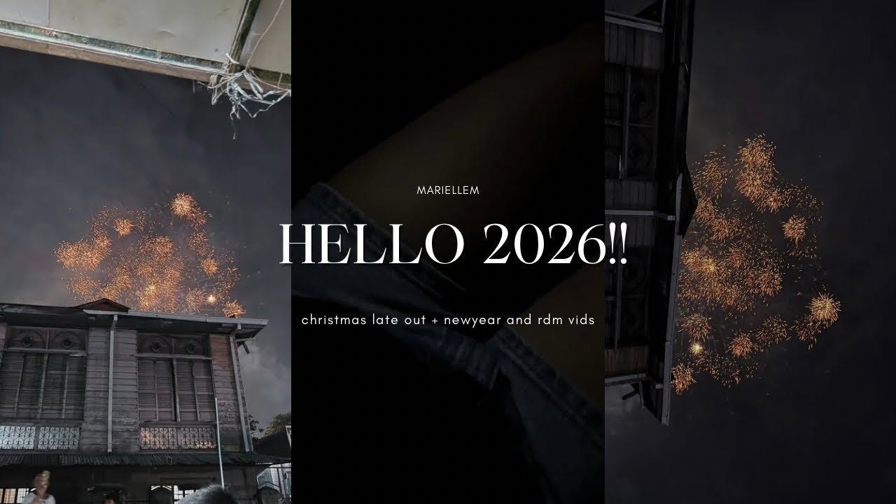 Christmas date w/ fam + hny 2026 