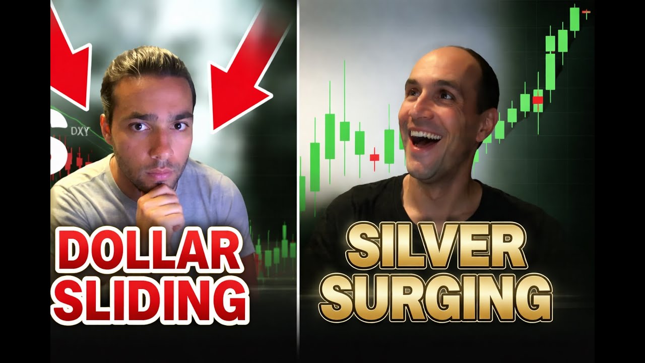 The Dollar Is Sliding While Gold & Silver Surge