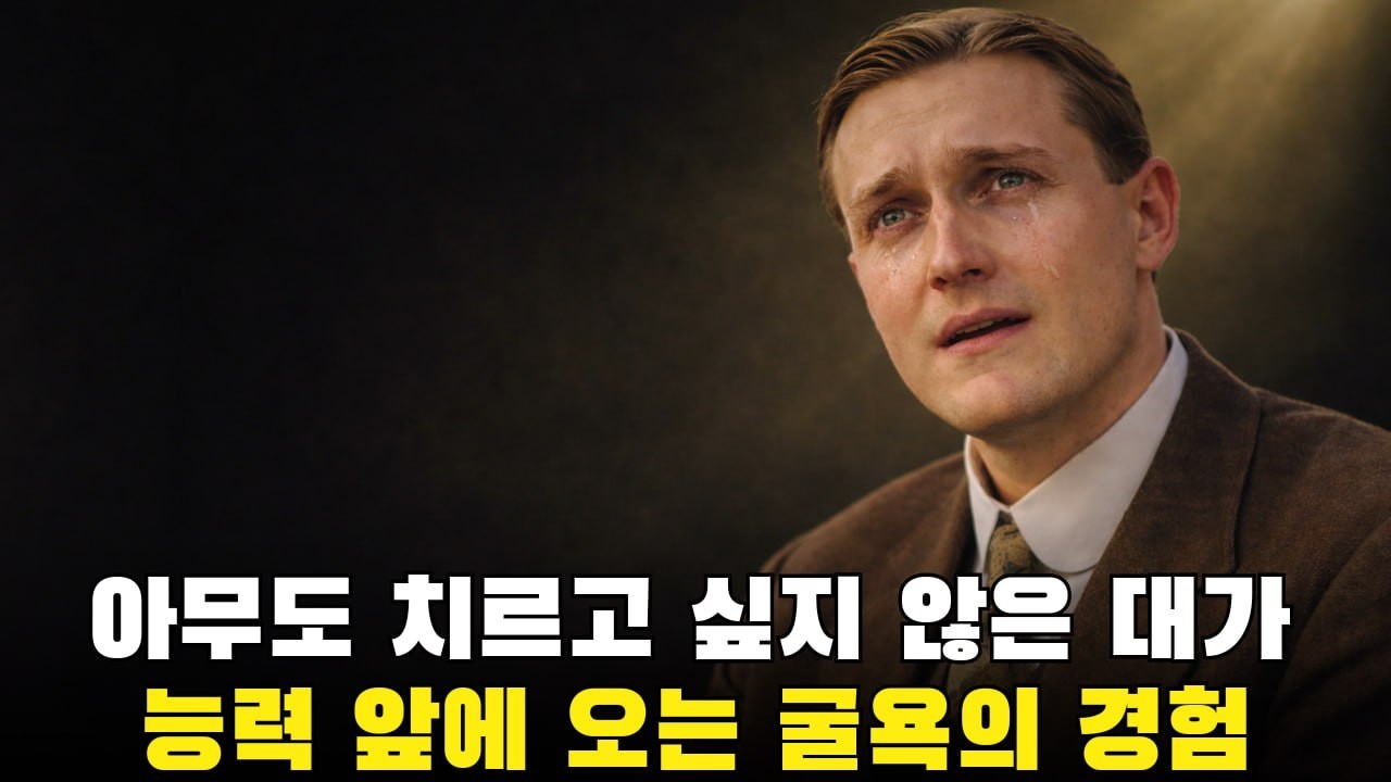 F.F. 보스워스: 아무도 치르고 싶지 않은 대가 — 능력 앞에 오는 굴욕의 경험