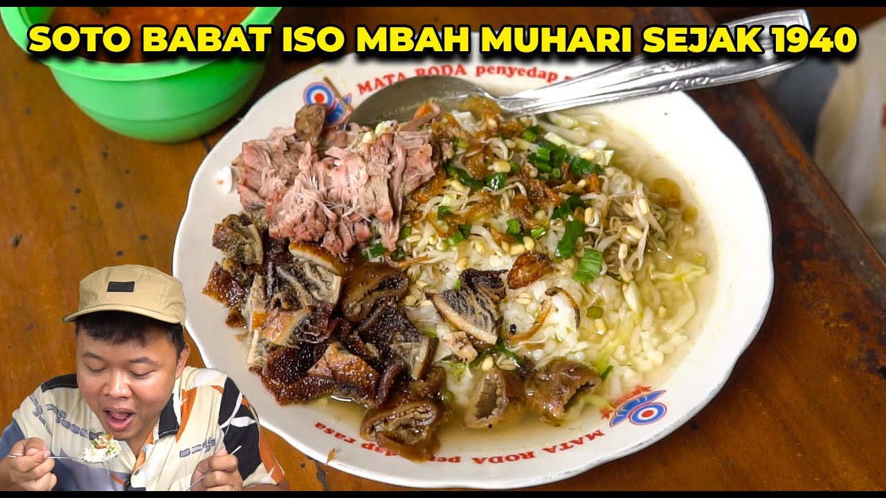 TERNYATA INI SOTO SAPI PERTAMA DI MANISRENGGO KLATEN! SOTO BU MUHARI, KULINER KLATEN SEJAK 1940