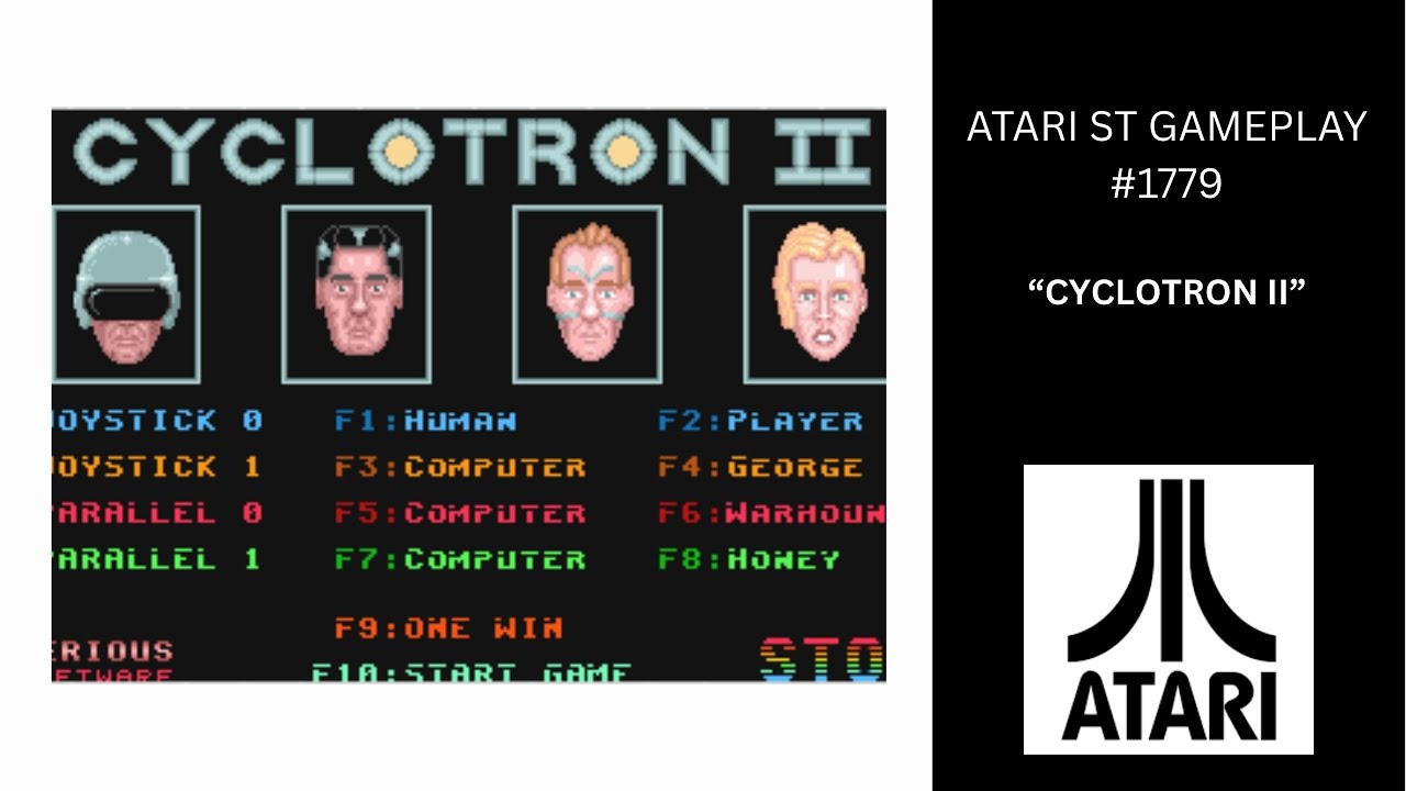 Cyclotron II (Atari ST / Gameplay 
