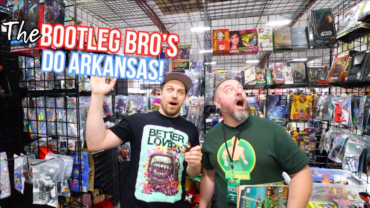 Братья-бутлеги на Ретрофесте в Арканзасе! Охота за игрушками с @PixelDanToyHunts