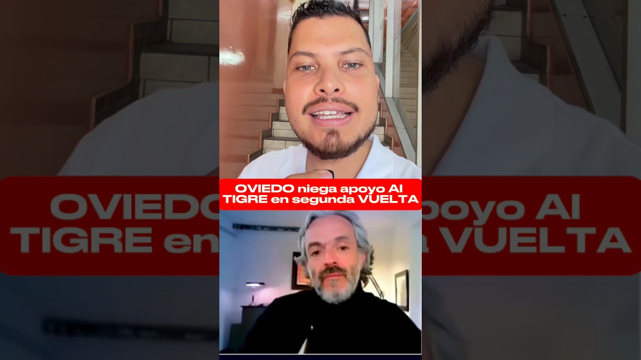 🚨OVIEDO niega apoyo al TIGRE en segunda VUELTA #firmeporlapatria