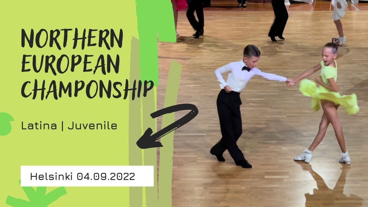 Northern European Championship 2022 | Kristians Albins - Nikol Bielousova | Juveniler-2, Latin