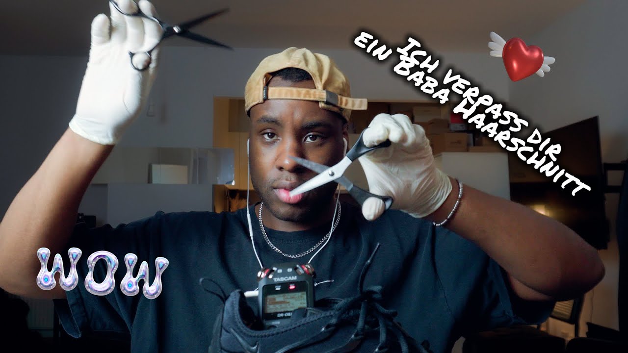 ASMR Roleplay Friseur | Ich schneide deine HAarE 🕺🏿