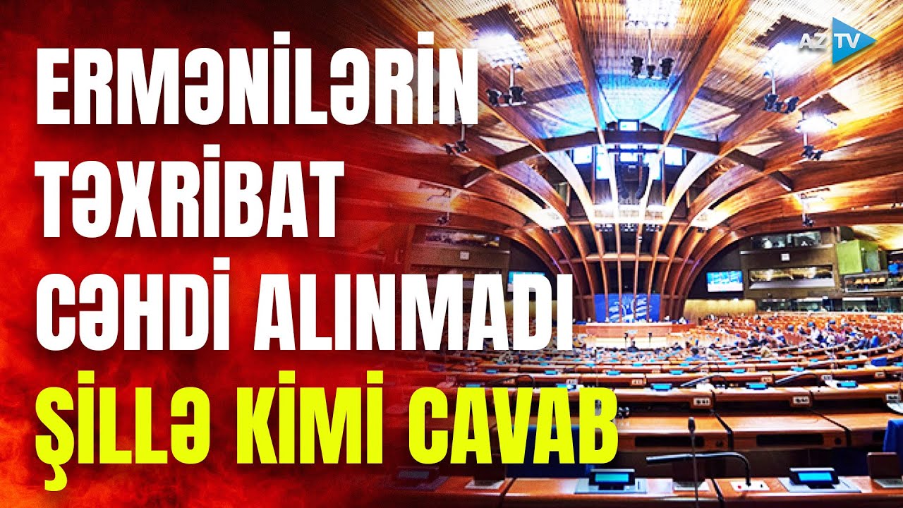 Avropanın mərkəzində erməniləri yerlə bir edən CAVAB: təxribat cəhdləri fiaskoya uğradı
