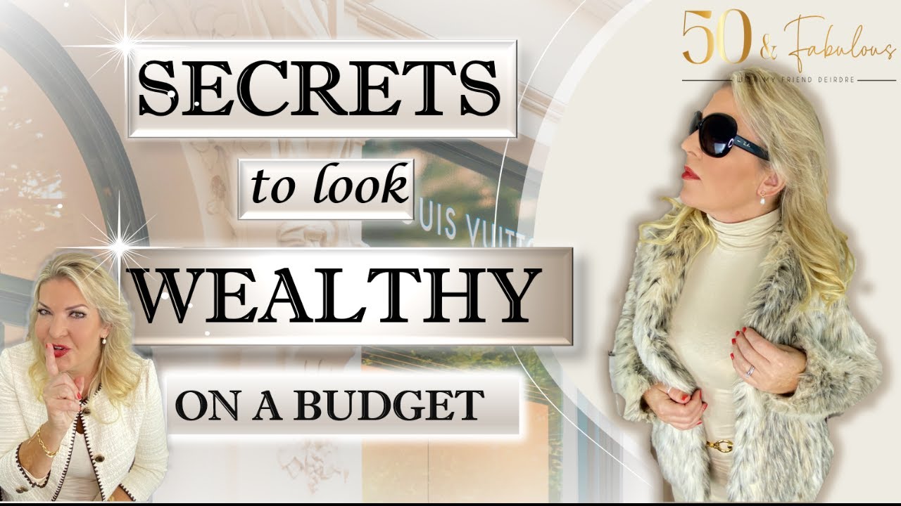 How To Look Wealthy On A Budget Over 50