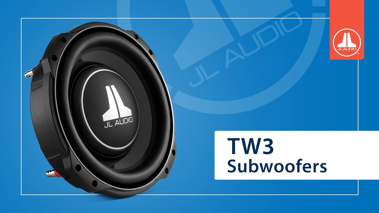 [Live] JL Audio Training About TW3 Car Audio Thin-Line Subwoofers