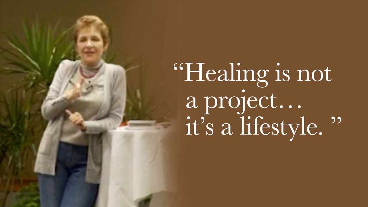 Caroline Myss - We will never finish healing.