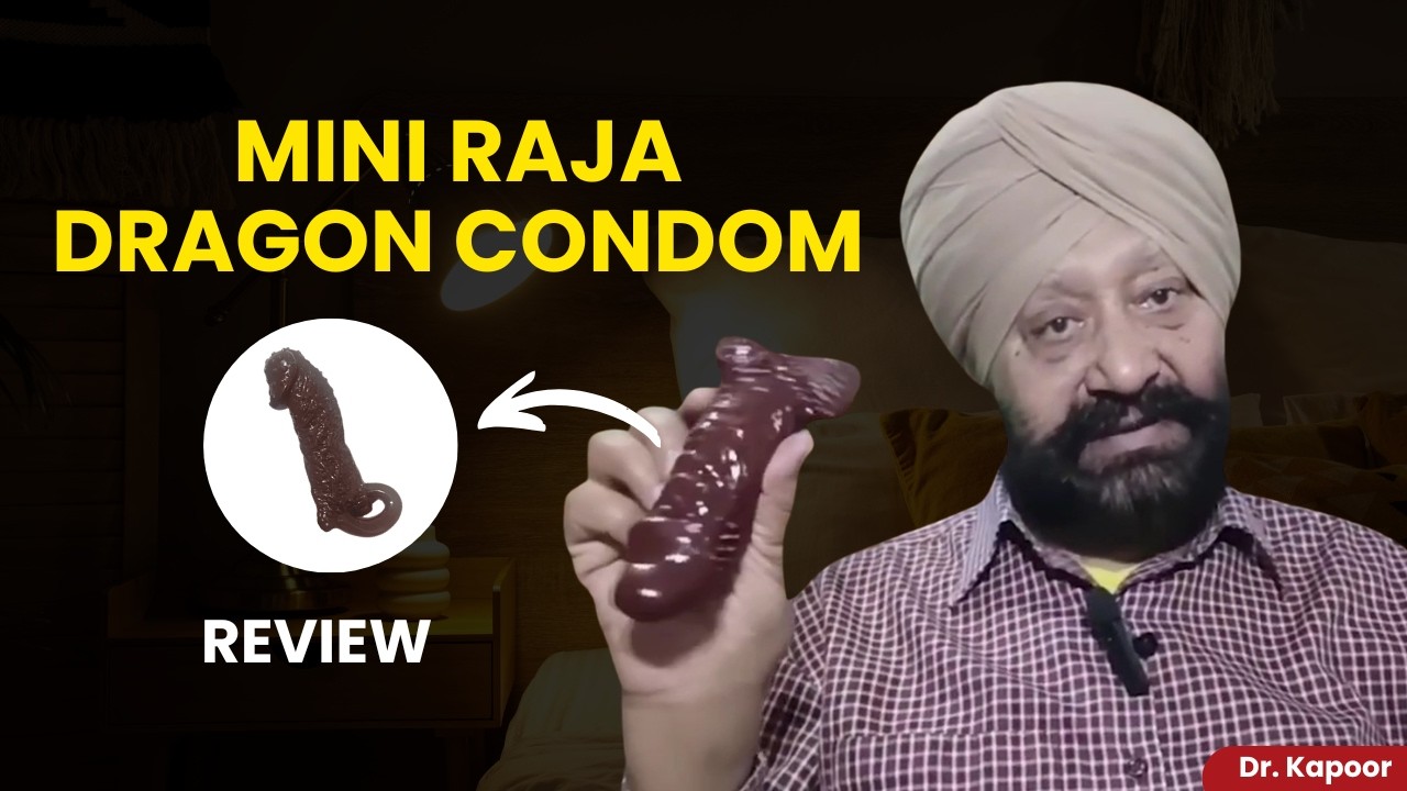 Mini Raja Dragon Condom Review | Best Reusable Silicone Penis Sleeve? | Sex Toys for Men Review